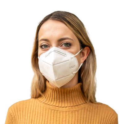 NIOSH Tested & CE Certified, KN95 Respirator Facemask